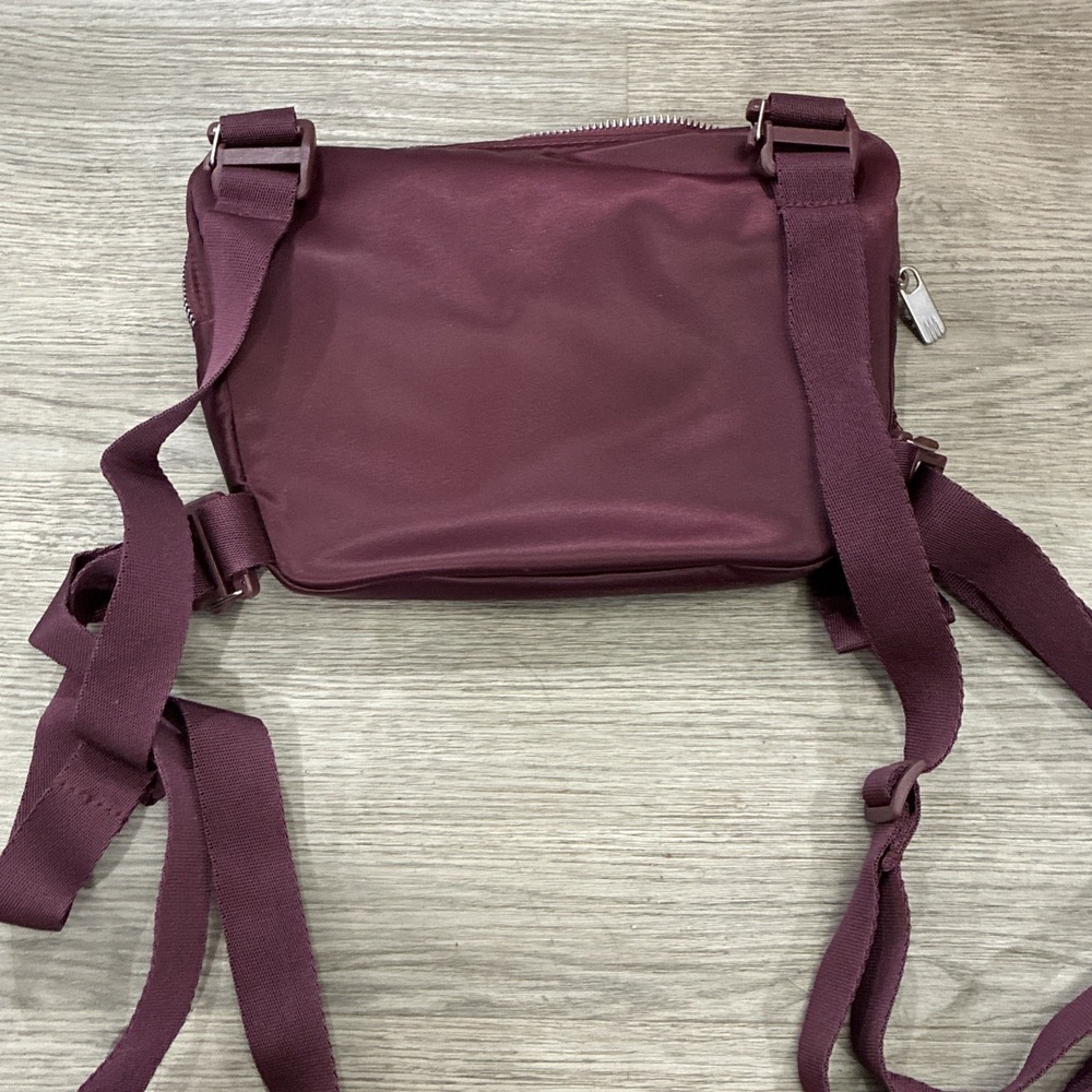 adidas Ivy Park Harness Bag Maroon/Solar Orange FW19 GK7382 - Picture 7 of 7